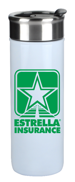 Estrella 18 oz Stainless Steel Cup with Stopper
