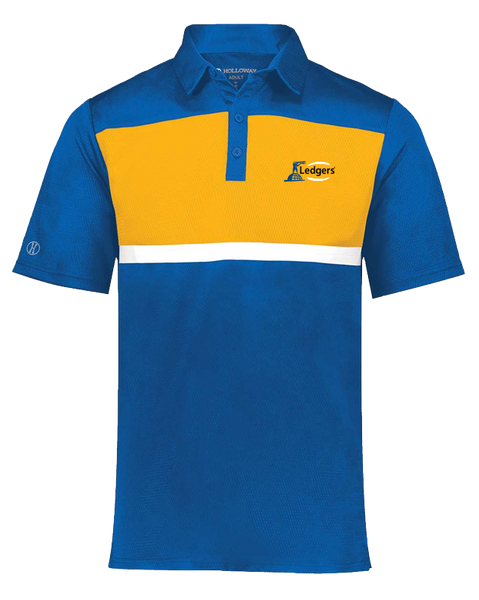 LEDGERS Holloway - Prism Bold Sport Shirt Blue & Yellow