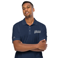 Zoomin' Groomin' Adidas embroidered performance polo shirt