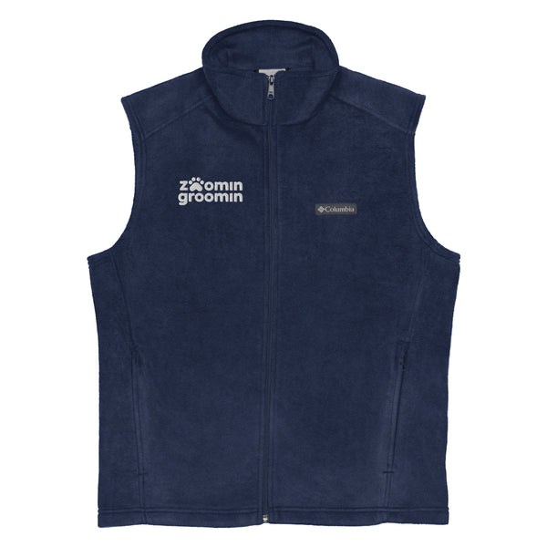 Zoomin' Groomin' Men’s Columbia fleece vest