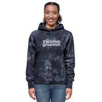 Embroidered Unisex Champion tie-dye hoodie